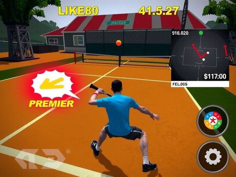 Intense badminton action in Racket Rage Premier Racket Rage Premier Gameplay